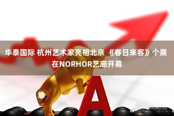 华泰国际 杭州艺术家亮相北京 《春日来客》个展 在NORHOR艺廊开幕
